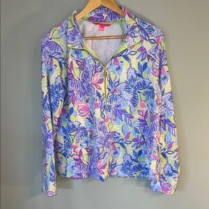 Lilly Pulitzer Vibrant Floral Top